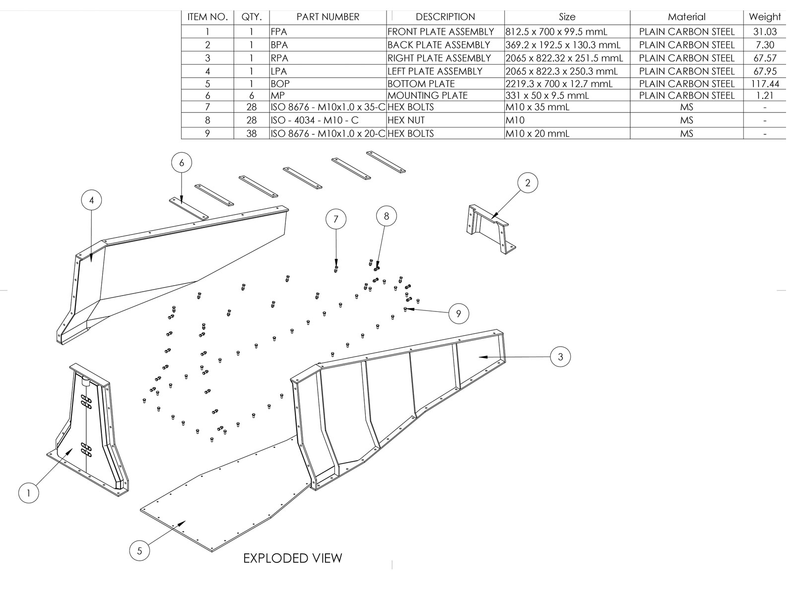 Mechanical 2D Drafting Projects | Offshore Outsourcing India