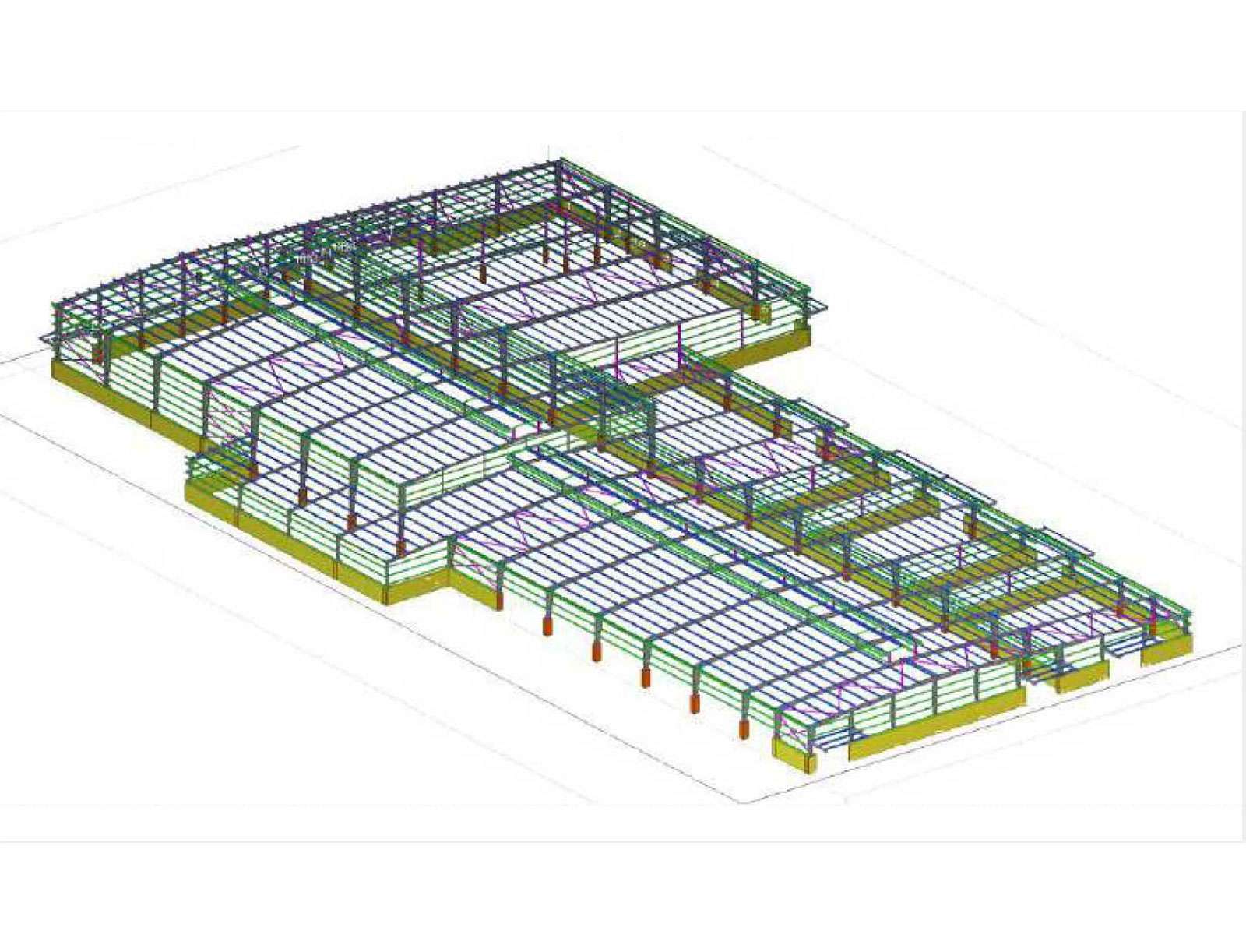Structure 3D Model Sample | Offshore Outsourcing India