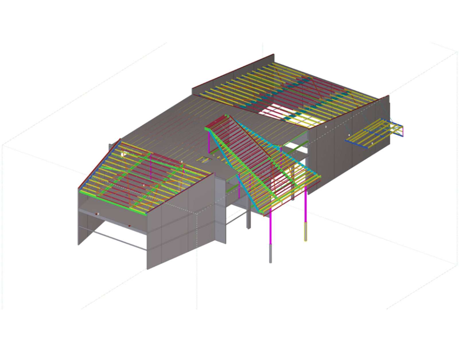 Internal Structure 3d Model Structure 3D Model Sample | Offshore Outsourcing India