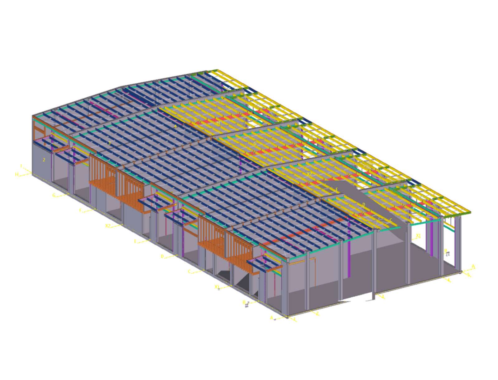 Structure 3D Model Sample | Offshore Outsourcing India