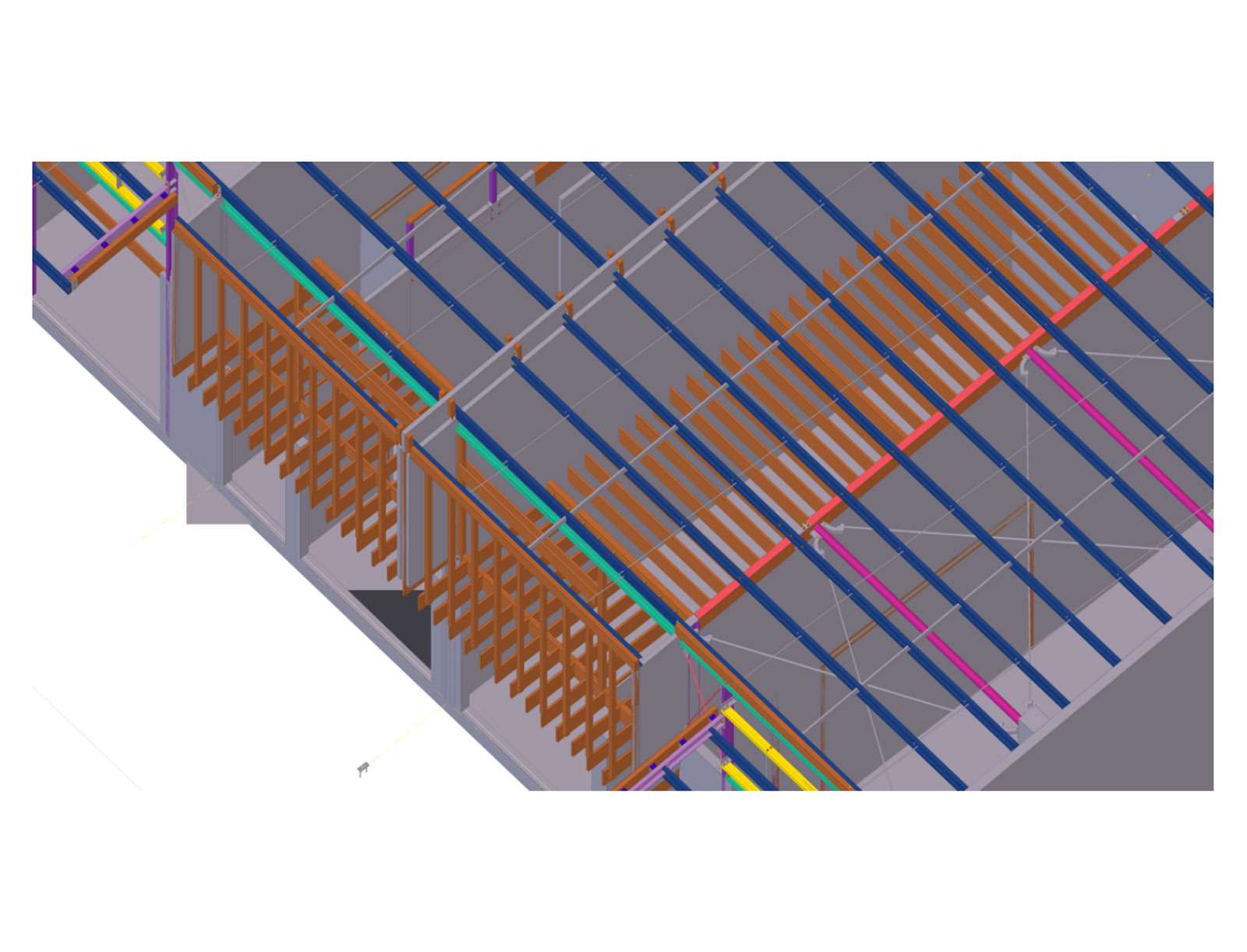 Internal Structure 3d Model Structure 3D Model Sample | Offshore Outsourcing India