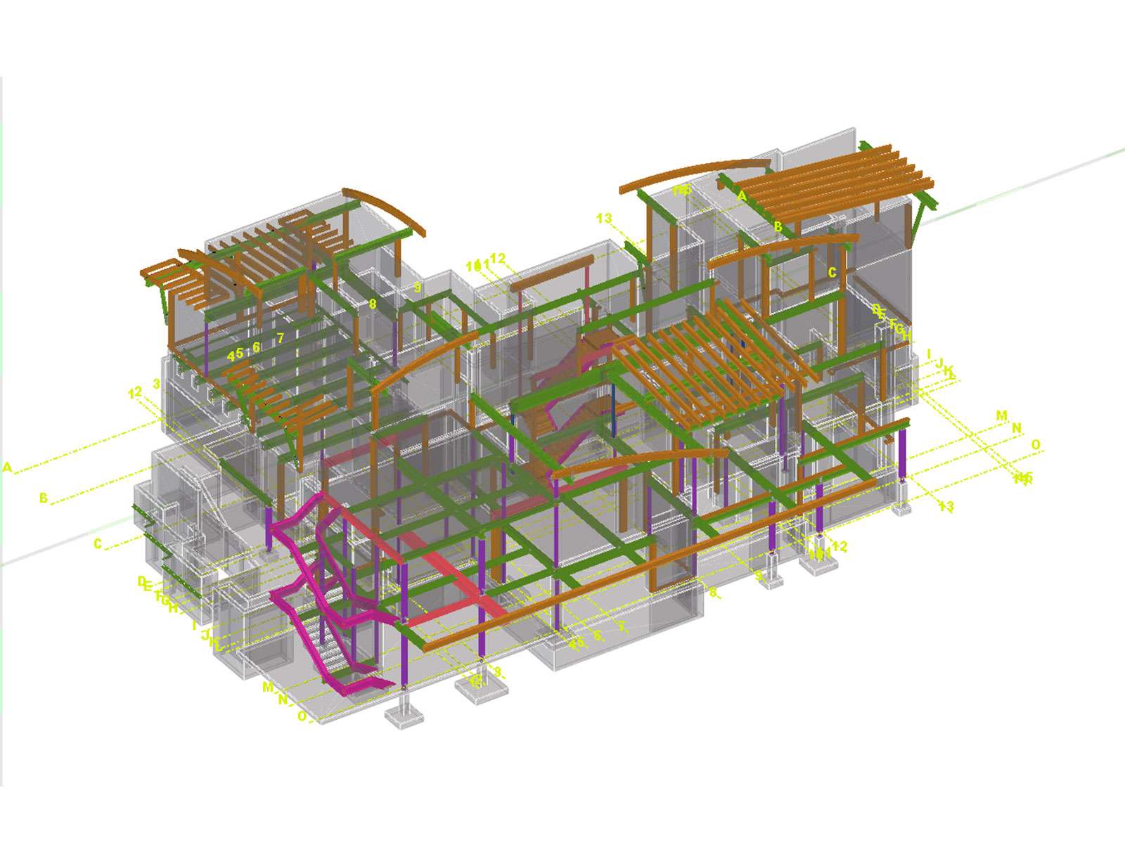 Structure 3D Model Sample | Offshore Outsourcing India